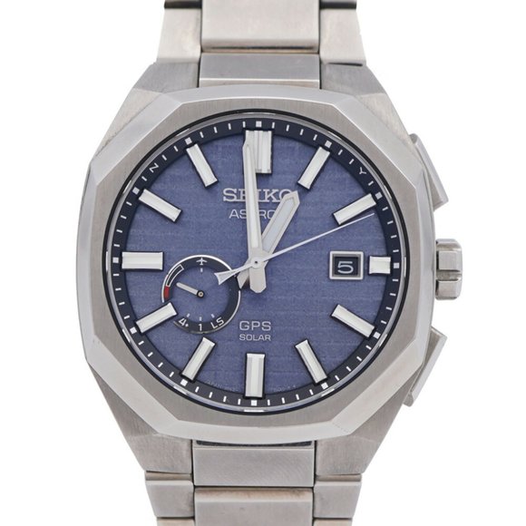 Seiko Astron Nexter SBXD013 / 3X62-0AA0 Radio-Controlled Solar GPS Watch, Tit... - Picture 2 of 9